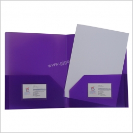 紫色PP文件夹
